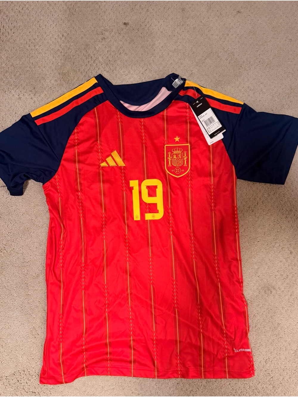 Adidas Spain Jersey Lamine Yamal 19